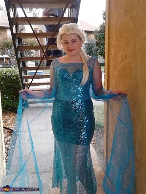 Women S Elsa Frozen Costume Diy Costumes Under 45