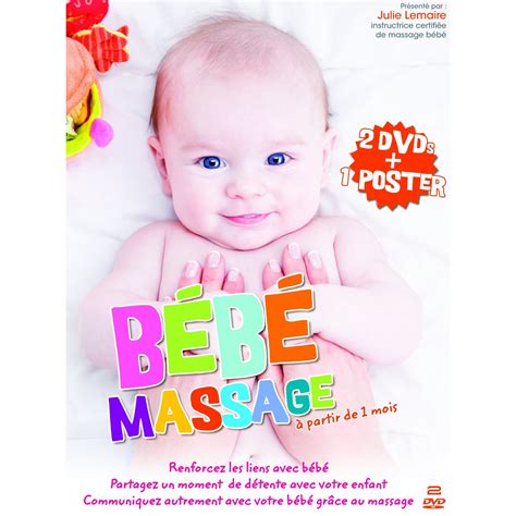 coffret dvd massage bébé maman zen