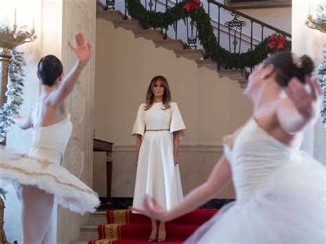 First Lady Melania Reveals First Trump Christmas White House The