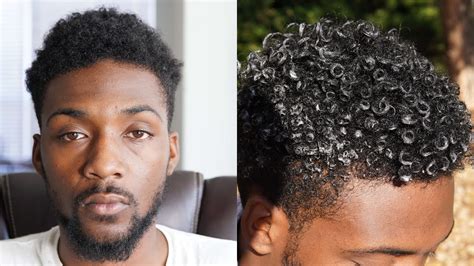Black Men Curly Hairstyles