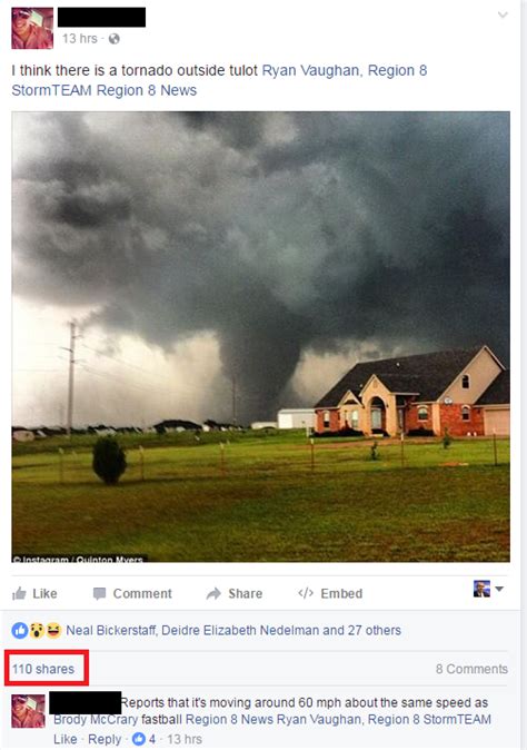 Ryans Blog Fake Tornado Reports Are Not Funny
