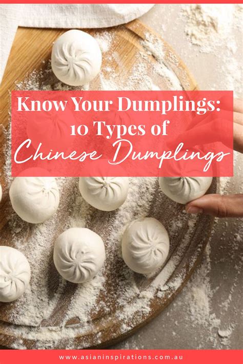 Types Of Dumplings Chart