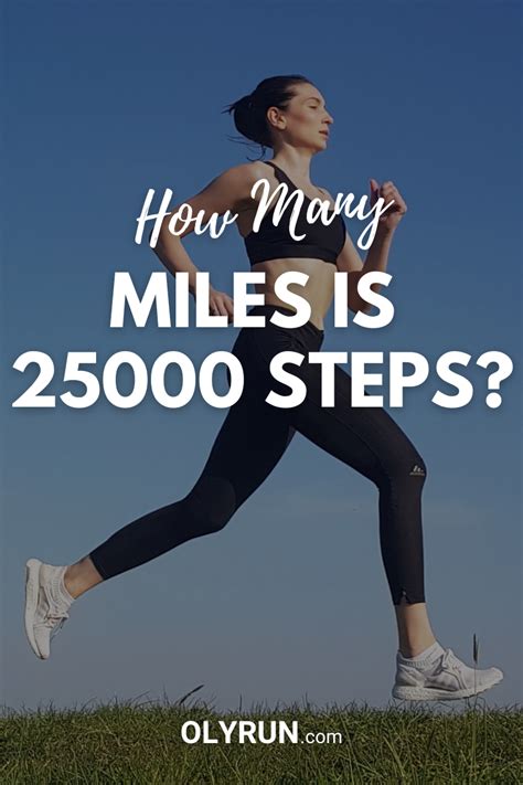 How Many Miles Is 25000 Steps Detailed Answer Olyrun
