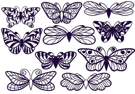 Free Cutout Butterflies - Download Free Vector Art, Stock Graphics & Images