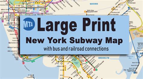 More new york static maps. New York City Subway Map For Large Print Viewing and Printing