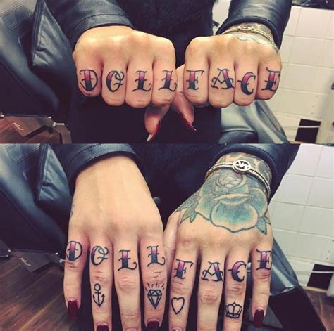35 Of The Best Knuckle Tattoos For Men And Women Knuckle Tattoos Face Tattoos For Women Tattoos