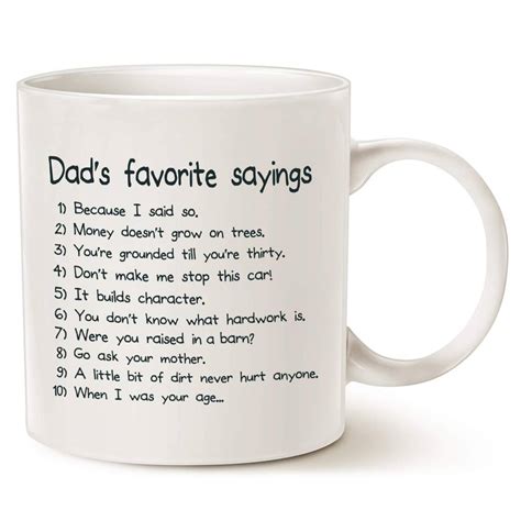 Fathers Day Ts Funny Dads Favorite Sayings Christmas Ts Funny