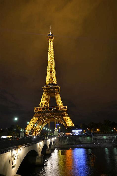 Eiffel Tower Lit Up At Night Paris Photography Paris Art Paris Decor