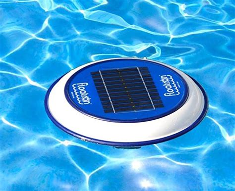 floatron solar powered pool cleaner natural mineral copper ionizer swimming pool