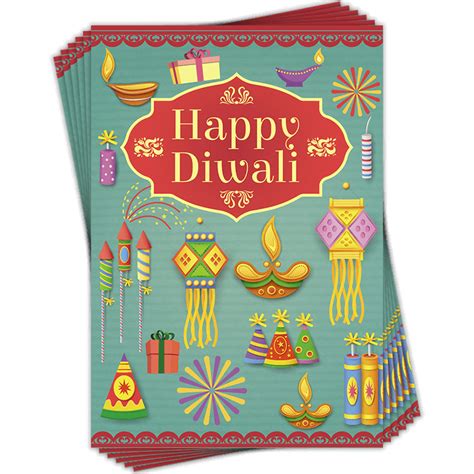 Diwali Multipack Davora Greeting Cards