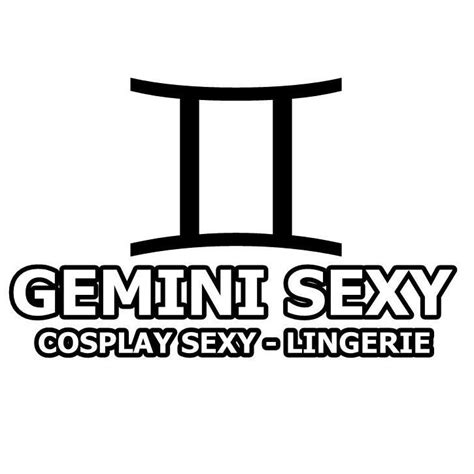 Gemini Sexy Đồ Ngủ Cosplay Sexy