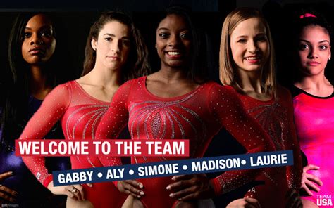Meet The Exciting New Us Olympic Womens Gymnastic Team The Source