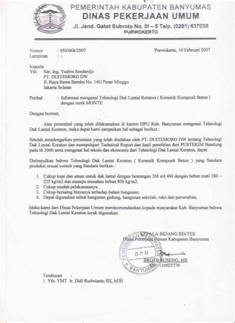 Secara garis besar, surat resmi harus berisi beberapa bagian seperti di bawah ini: 15+ Contoh Surat Dinas Resmi Pemerintahan | Kesehatan ...