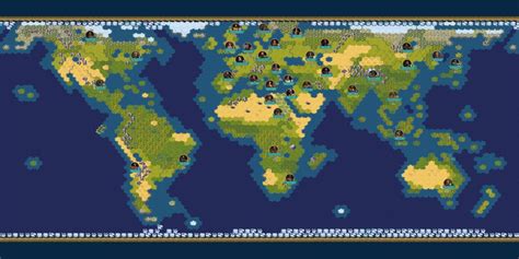 Civ 6 Earth Map True Start Map Of World