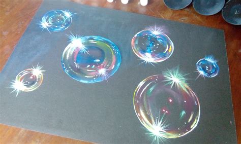 Realistic Bubble Painting