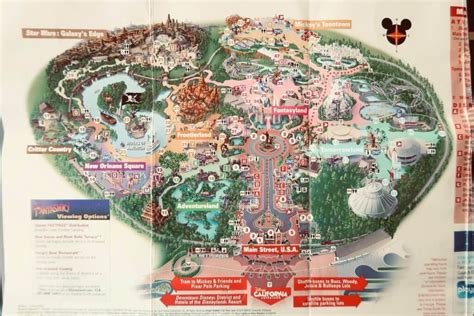 Star Wars Theme Park Map