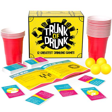 Buy Trunk Of Drunk The Ultimate Drinking Game For Parties 12 Fun