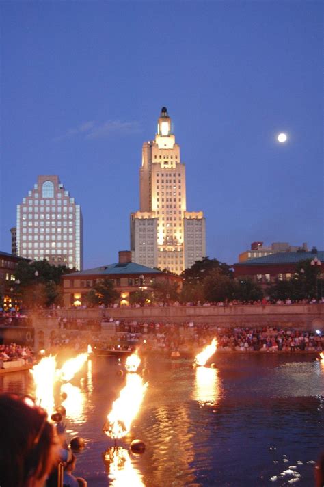 Ignition Art And Music Celebration Waterfire Providence Draws Visitors To The Revived Downtown