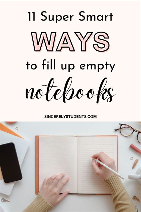 11 Insanely Practical Uses For Your Empty Notebooks How To Fill Up