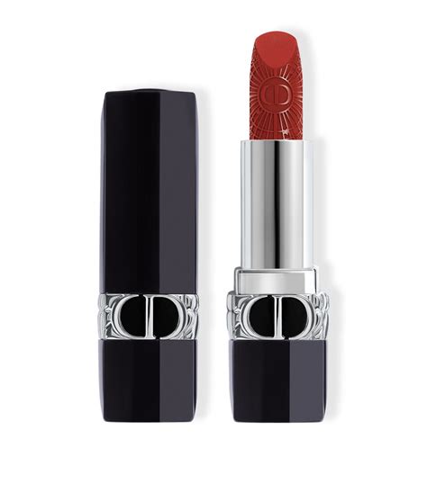 Dior Red Rouge Dior Couture Colour Velvet Lipstick Harrods Uk