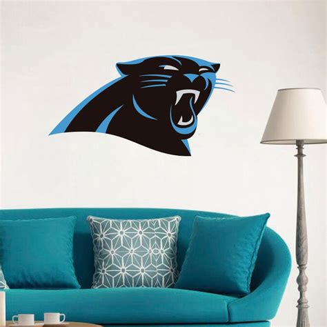 Carolina Panthers Nfl Logo Wall Stickers Wall Decals Kraftmatics