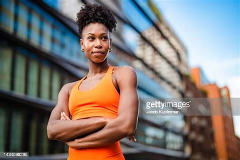 Black Women Fitness Model Photos And Premium High Res Pictures Getty