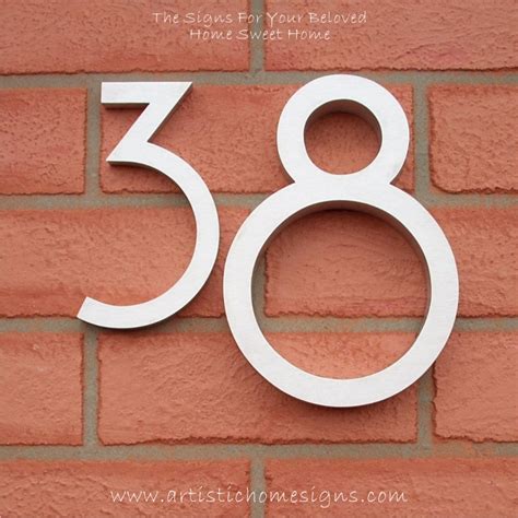 House Number Fonts