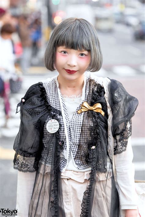 21 Year Old Eri On The Street In Harajuku With A Tokyo Fashion