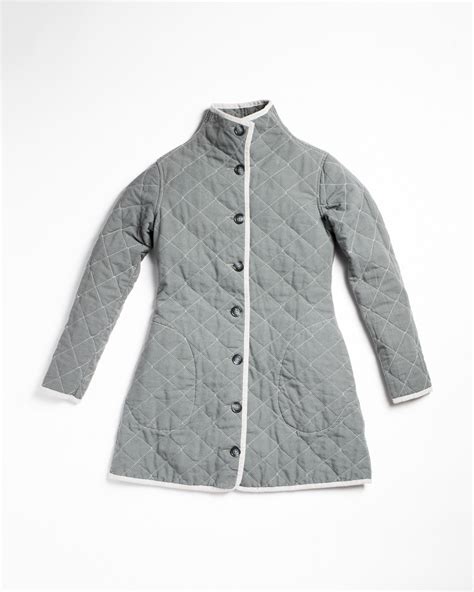 Utility Canvas Womens Quilted Car Coat Steele Hand Eye Supply
