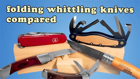 The Best Folding Pocket Knives For Whittling And Wood Carving Tested
