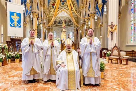 Three Ordained Holy Cross Priests Today S Catholic