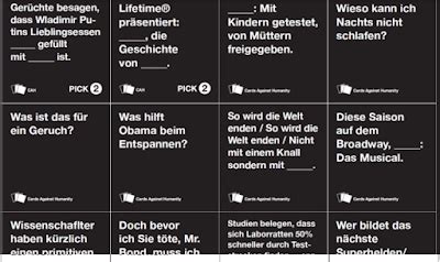 Kathrins Blog Diy Geschenktipp Party Kartenspiel Cards Against Humanity