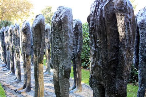 Bronze Crowd By Magdalena Abakanowicz At The Nasher Sculpt Flickr