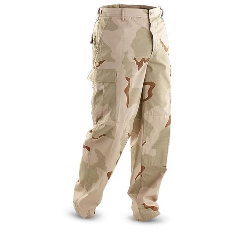 New Us Military Bdu Pants 3 Color Desert Camo 182374 Military