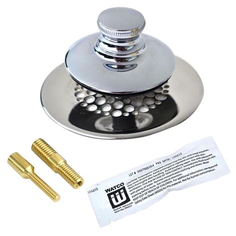 Alibaba.com offers 2,397 bathtub drain stopper products. Watco Universal NuFit Push Pull Bathtub Stopper with Grid ...