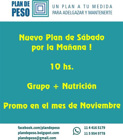 plan de peso