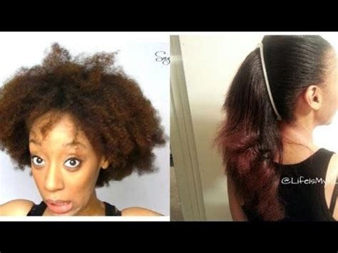 Keep in mind, to make your curly hair straight naturally without chemicals does require some work on your part. How To Detangle & Straighten Naturally Curly Hair - YouTube