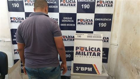 Estelionatário é preso em Cuiabá ao tentar sacar R mil em golpe por site de vendas Mato