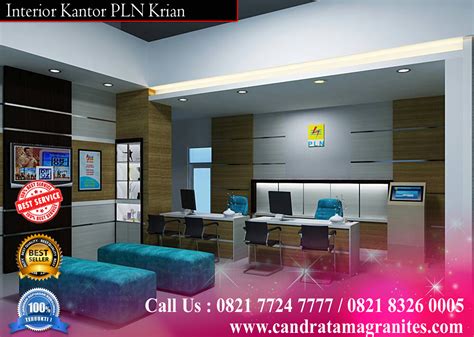 Kantor kecamatan krian kalo malem seyem. Interior Kantor Minimalis 08113371733 Kantor PLN Krian