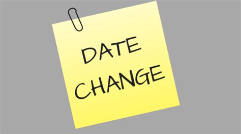 Does it require to run through a change control board? September Town Board Meeting Date Change - Town of Gibraltar