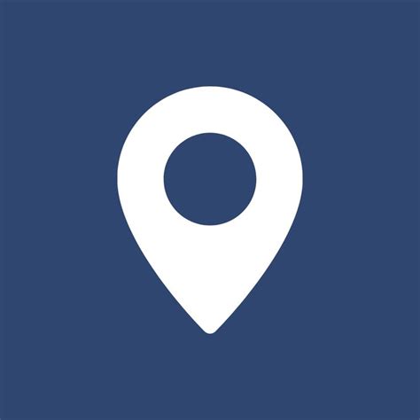 Navy Blue Maps App Icon Discover The Perfect App Icon Design