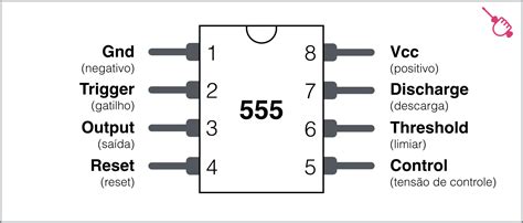 Ci 555 Pinos Electrónica Circuitos
