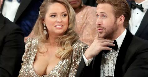 twitter goes wild over ryan gosling s stunning sister mandi gosling as he takes her to oscars