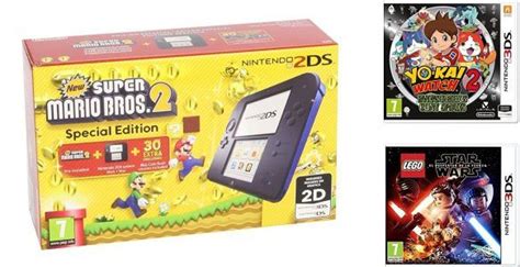 ¡juegos para las consolas de nintendo! Nintendo 2DS pack de 3 juegos por 114,90 € siendo Prime ...
