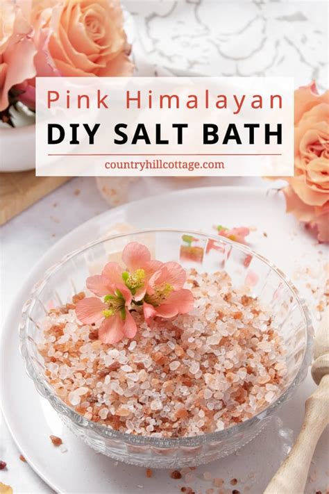 Himalayan Salt Bath Benefits Easy Recipe
