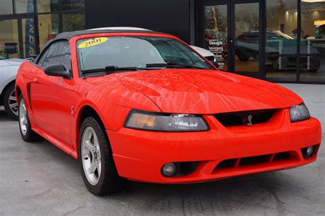 Pre Owned 2001 Ford Mustang Svt Cobra Convertible