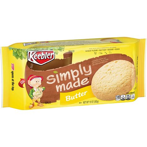 Keebler Simply Made Butter Cookies 10 oz - Walmart.com