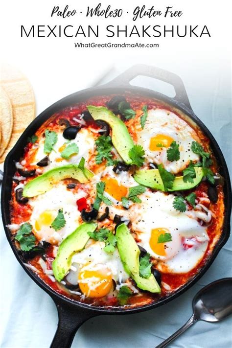 Middle eastern cuisine is one of the most diverse, spanning a vast array of countries and cultures. Mexican Paleo Shakshuka - A traditional middle eastern ...