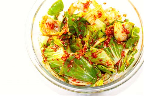 The Best And Easiest Korean Bok Choy Kimchi Explore Cook Eat