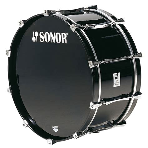 Sonor Professional Line 26 X 14 Marching Bass Drum Black Große Trommel